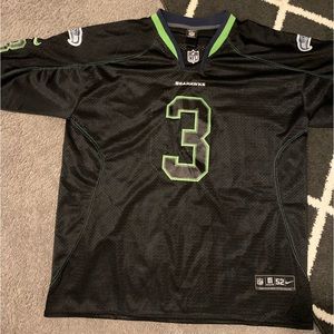 Nike Authentic Seattle Seahawks Russell Wilson Stitched Jersey